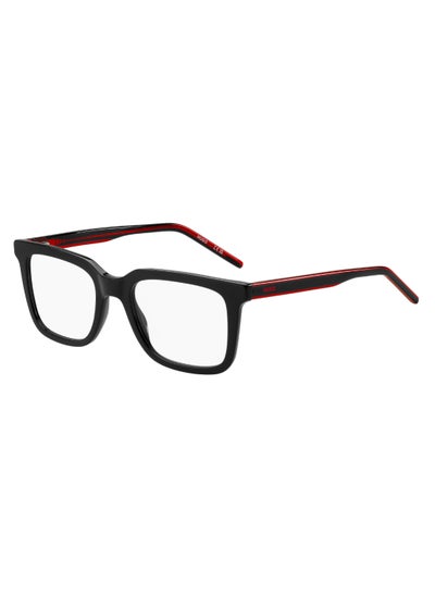 Buy Men's  Rectangular Shape Acetate Sunglasses Hg 1300  40 - Lens Size: 39.8 Mm - Black Red in UAE