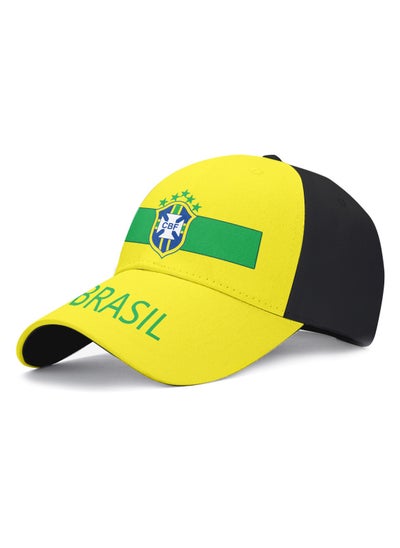 Buy Football World Cup Baseball Hat National Team Argentina Brazil France Ltaly England Sunshade Duck Tongue Hat in UAE