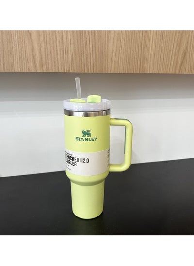 Buy Stanly Quencher H2.0 FlowState Stainless Steel Vacuum Insulated Tumbler with Lid and Straw for Water, Iced Tea or Coffee, Smoothie and More 40oz/1200ml in Saudi Arabia