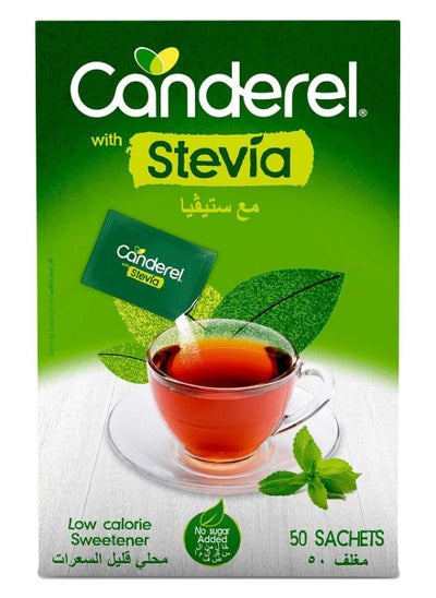 Buy Stevia Low Calorie Sweetener 50 Sachets in UAE