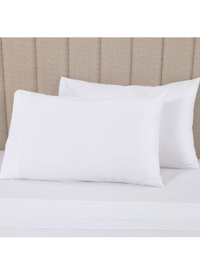 اشتري Serene Pillow Cover, White - Set Of 2, 50X75 Cm في الامارات