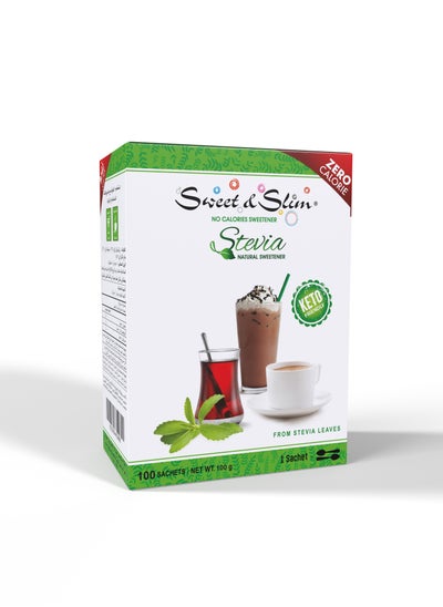 Buy Sweet&Slim 100 Sachets STEVIA in Egypt