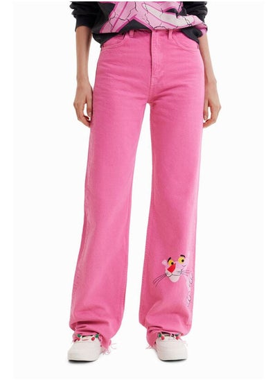 اشتري Wide-leg Pink Panther jeans في مصر