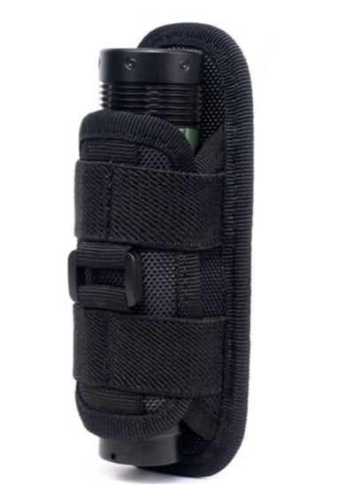 Buy Torch Gloves Holder 360 Degree Rotating Torch Bag Holster Can Be Hung On Belt For Outdoor Camping Hiking in UAE