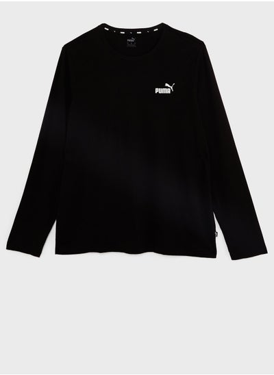 اشتري Essential Small Logo Longsleeve T-Shirt في الامارات