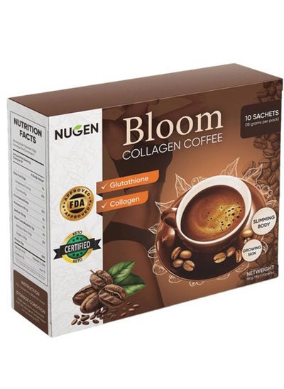 Buy Bloom Collagen Coffee 10 Sachets in UAE