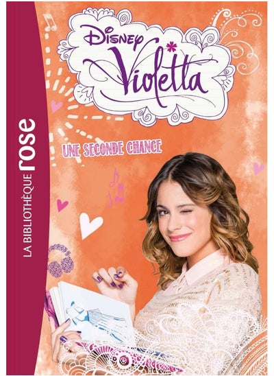 Buy Hachette Violetta 11 - Une seconde chance (Bibliothèque Rose Plus) in UAE