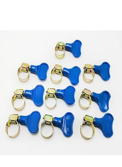 Buy Aviz Aviz jumpers cool bird multi-use Metal tie-blue-10pcs-size 0.5 inch-from Rana store in Egypt