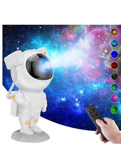 اشتري Star Projector Night Lights,Kids Room Decor Aesthetic,Tiktok Astronaut Nebula Galaxy Projector Night Light,Remote Control Timing and 360°Magnetic Head,Lights for Bedroom,(Gaming Room Deco) في الامارات