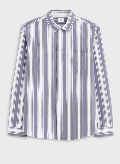 اشتري Striped Regular Fit Shirt في الامارات