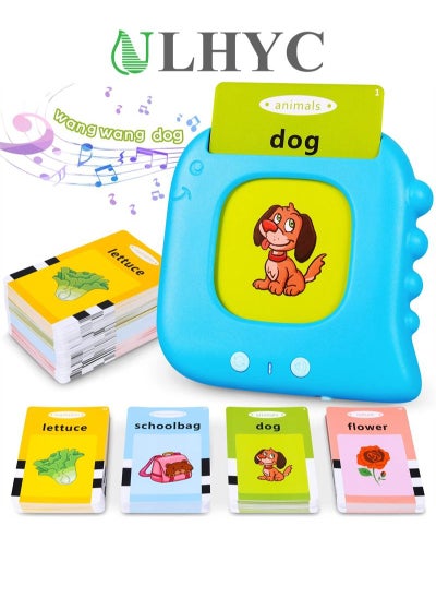 Buy Talking Flash Cards Kids Toddler Flash Cards with 112 Sight Words Montessori Toys Autism Sensory Toys Speech Therapy Toys Learning Educational Toys Gifts in Saudi Arabia