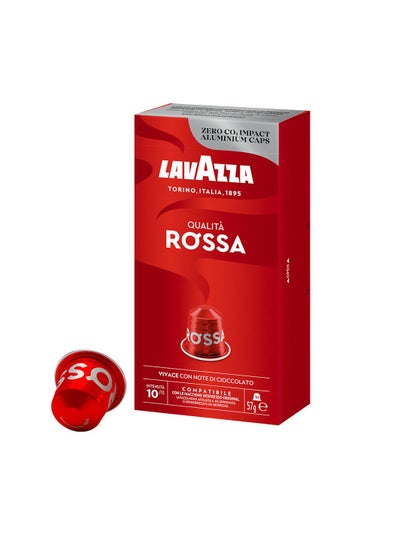 Buy Lavazza Qualita Rossa Coffee Capsules - 10 Capsules in Egypt