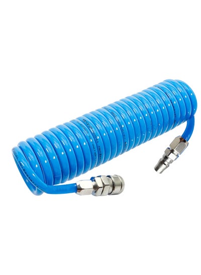 Buy lexible Pneumatic Air Compressor Hose PU Coil 8mm X 5mm - Polyurethane Spiral Pipe in Saudi Arabia