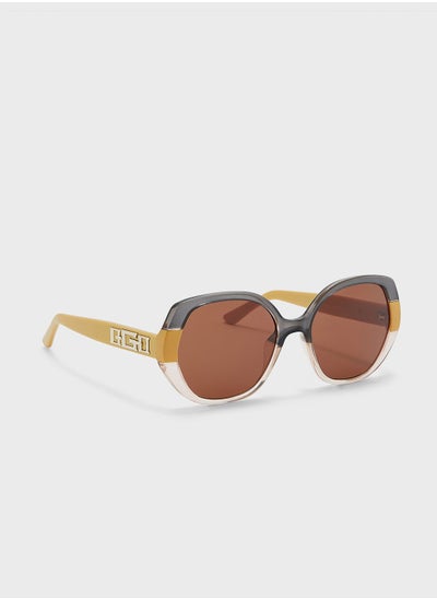 Buy Half Frame Shape Sunglasses in UAE