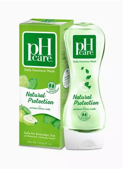 Buy Daily Feminine Wash Natural Protection 250ml in Saudi Arabia