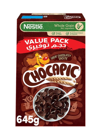 Buy Chocapic Made With Whole Grain Petal Shaped Cereal In Delicious Chocolate Flavour 645grams in UAE