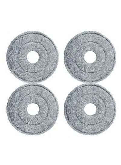 Buy Mop cloth replacement parts 4 round pieces in Saudi Arabia
