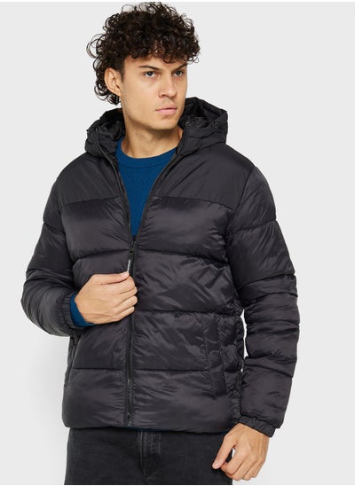 Buy Zip Through Puffer Jacket in UAE