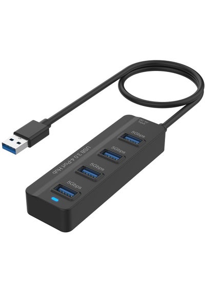 Buy 4 Port USB 3.0 Hub – 5Gbps Speed -1M Cable for iMac & Notebook in Egypt