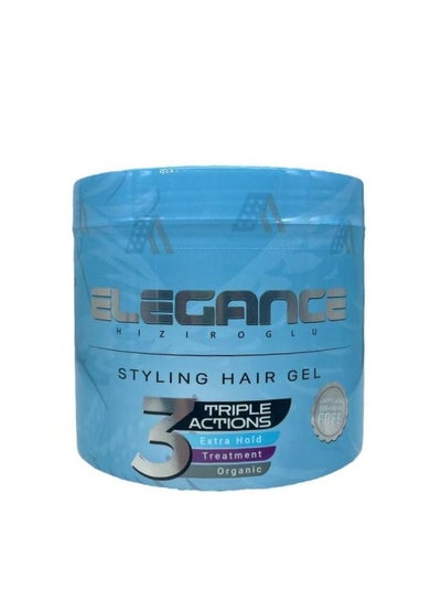 Buy Triple Action Styling Hair Gel 600ml in Saudi Arabia