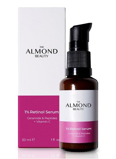 Buy Repairing and Nourishing Retinol Serum ( 1% Retinol with peptides + vitamin C ) & CERAMIDE in Saudi Arabia