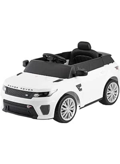 Buy Range Rover Electric Ride-On Car for Kids - White in Egypt