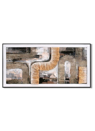 Buy Rabat Surreal Symphony Print Framed Wall Art Captivating Abstract Design Wall Decoration Arts For Bedroom Living Room Home Office Adds Artistic Elegance And Flair 72X142X4.5Cm in UAE