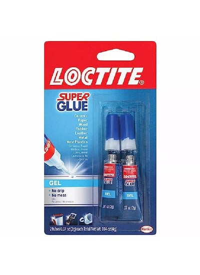 Buy Loctite 2PK 2G Super Glue Gel in UAE