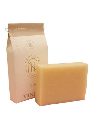 Buy Vanilla Natural Soap – Turkish Made - Natural Handmade Soap and Artisanal Virgin Olive Oil 100g in UAE