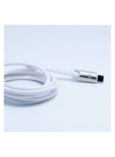 اشتري سبارك بيري USB T0 Type-C TPE كابل 1.2 متر أبيض في مصر