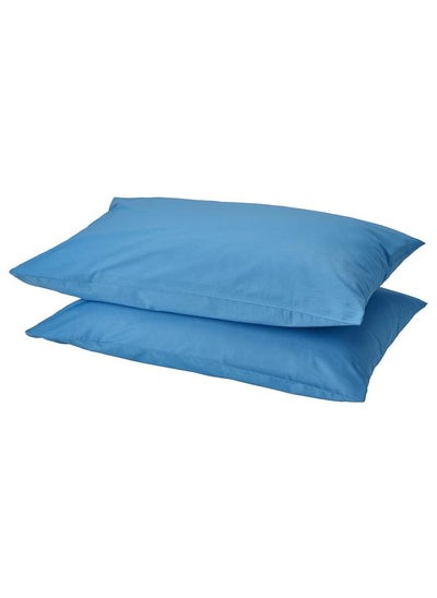 Buy Pillowcase Blue 50X80 Cm in Saudi Arabia