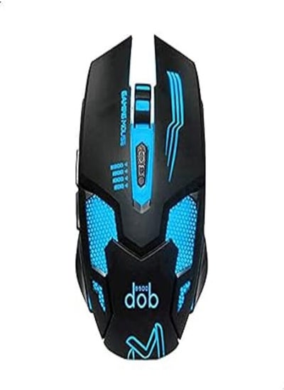 Buy Dob M8500 GX USB Optical Mouse, Black Blue in Egypt