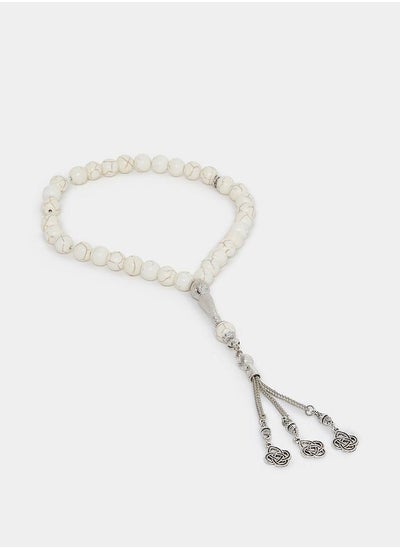 Buy White Prayer Beads - 33 Beads in Saudi Arabia