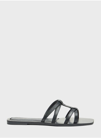 اشتري Multi Strap Flat Sandals في الامارات