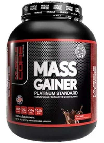 Buy Mass Gainer Platinum Standard Scientifically Formulated Weight Gainer Strawberry Flavour I 6Lb in UAE