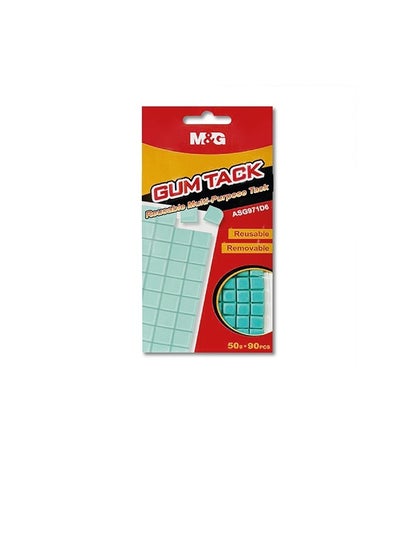 اشتري M&G Reusable Multipurpose Gum Tack 50g 90pcs No: ASG971D6 في مصر