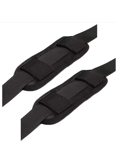 اشتري 2-Pack Removable Shoulder Strap Pads, Decompression Breathable Portable Backpack Active Replacement Straps Shoulder Pads, Curved for Guitar Pads, Strap Pads, Shoulder Pain Relief في السعودية