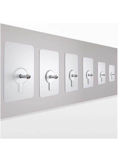 Buy Self-Adhesive Wall Hooks, Nail-Free Alternative (10 Pieces) in Egypt