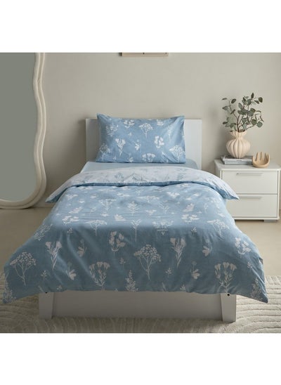 اشتري Albania Jimo 2-Piece Polycotton Printed Single Duvet Cover Set 200 x 135 cm في الامارات