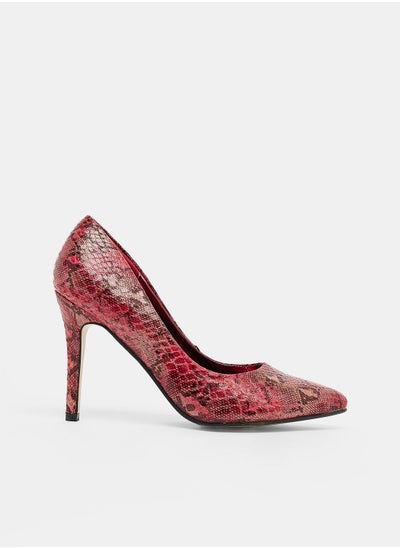 اشتري Snakeskin Print Heels في السعودية