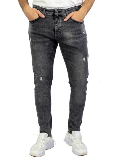 Buy RIPPED CARROT FIT JEANS in Egypt