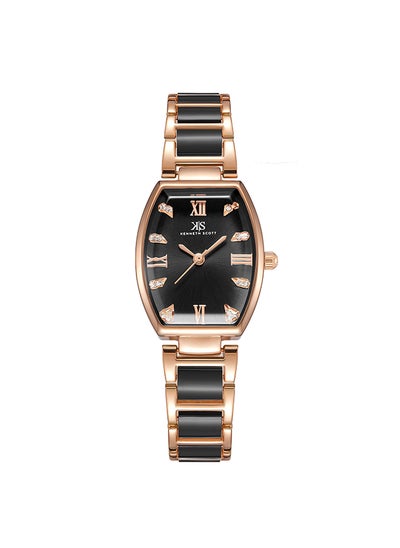 اشتري Women's Analog Rectangle Shape Ceramic Wrist Watch K23520-RCBB - 24 Mm في الامارات