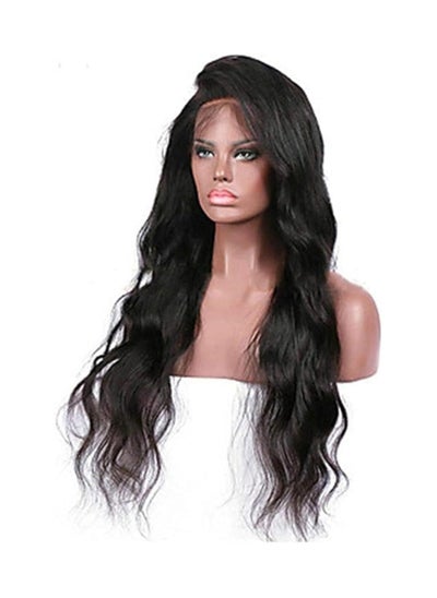 اشتري long natural Brazilian fluffy hair wig, color black في مصر