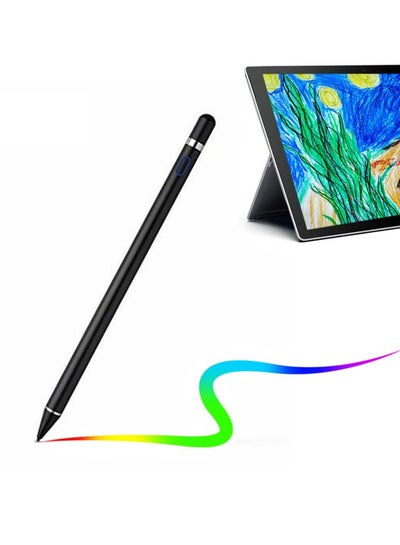 Buy High-Precision Stylus Touch Screen Pen Black in Saudi Arabia