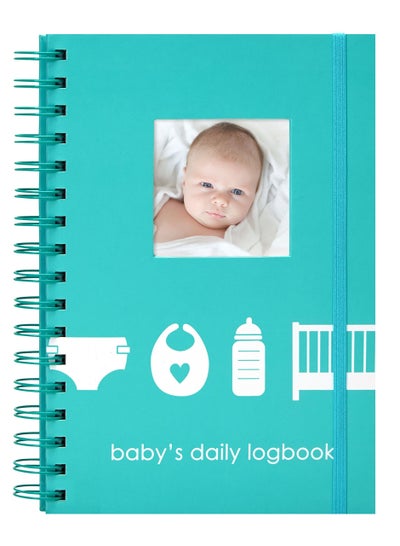 Buy Baby's Daily Log Book 50 Easy to Fill Pages Track and Monitor Your Newborn Schedule in Saudi Arabia