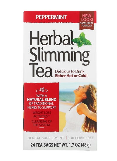 Buy Mint slimming tea pack of 24 in UAE