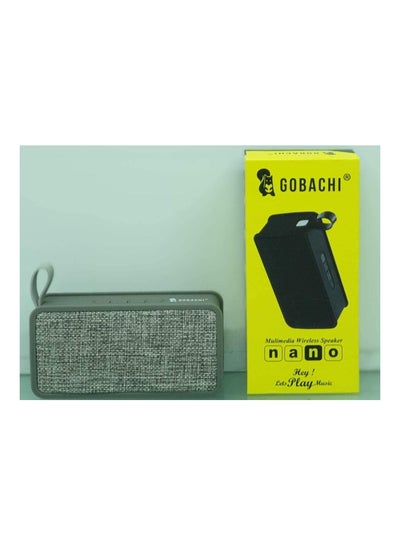 Buy GOBACHI NANO BLUETOOTH MULTIMEDIA SPEAKER WITH USB AND TF CARD SLOT in UAE