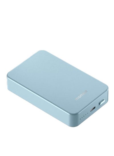 اشتري Q.Mag Power 7 Magnetic Wireless Battery Pack 10000mAh Blue في الامارات