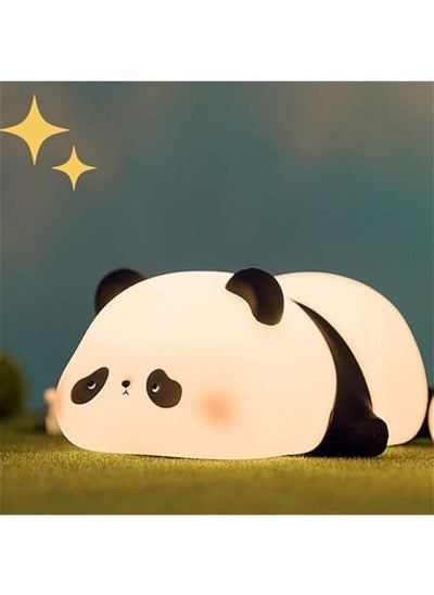 اشتري Cute Panda Night Light, LED Squishy Novelty Animal Night Lamp, 3 Level Dimmable Nursery Nightlight for Breastfeeding Toddler Baby Kids Decor, Cool Gifts for Kids (Fragrant Panda) في السعودية