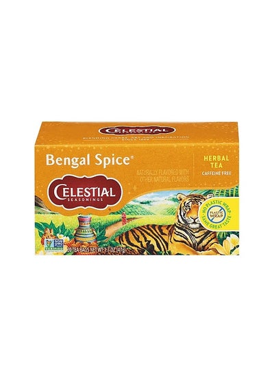 Buy Celestial Seasonings Herbal Tea, Bengal Spice, 20 Tea Bags in UAE